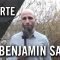 Benjamin Sachs zur U15 C-Junioren Regionalliga Süd | MAINKICK.TV
