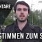 Demuth (BAK), Graeber (FuWo), Njie (Tas) – Stimmen zum Spiel (Berliner Pilsner-Pokal) | SPREEKICK.TV