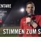Die Stimme zum Spiel | SC Victoria Hamburg – Niendorfer TSV (18. Spieltag, Oberliga Hamburg)