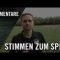 Die Stimme zum Spiel | SG Herne 70 – SV Fortuna Herne (6. Spieltag, Kreisliga A, Herne)
