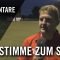 Die Stimme zum Spiel | SKV Büttelborn U19 – Kickers Offenbach U19 (Halbfinale, Hessenpokal)