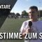 Die Stimme zum Spiel | SV Gronau – SG Westend (3. Spieltag, Relegation Gruppenliga)