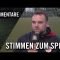 Die Stimmen zum Spiel (Bramfelder SV – FC St. Pauli, U19 A-Junioren, Viertelfinale) | ELBKICK.TV