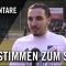 Die Stimmen zum Spiel (Bramfelder SV – TSV Sasel, Landesliga Hansa) | ELBKICK.TV