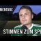 Die Stimmen zum Spiel | BV Hiltrop – DJK TuS Hordel (2. Runde, Kreispokal Bochum)