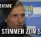 Die Stimmen zum Spiel | Chemnitzer FC – Bischofswerdaer FV 07 (Viertelfinale, Sachsenpokal)