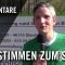 Die Stimmen zum Spiel (DJK Arminia Klosterhardt – Viktoria Buchholz, Landesliga, Gruppe 2)