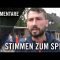 Die Stimmen zum Spiel | DJK St. Winfried Kray – FC Blau-Gelb Überruhr (1. Spieltag, Bezirksliga)