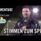 Die Stimmen zum Spiel (Eimsbütteler TV – SV Bergstedt, Bezirksliga Nord) | ELBKICK.TV