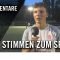 Die Stimmen zum Spiel | Eimsbütteler TV – Rahlstedter SC (3. Runde, Pokal)