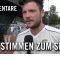 Die Stimmen zum Spiel | ETB SW Essen – SpVg. Schonnebeck (6. Spieltag, Oberliga Niederrhein)