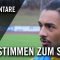 Die Stimmen zum Spiel (ETB SW Essen – Ratingen 04/19, Oberliga Niederrhein) | RUHRKICK.TV