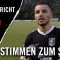 Die Stimmen zum Spiel | FC Eddersheim – SpVgg. Neu-Isenburg | Präsentiert von OUTFITTER