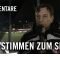 Die Stimmen zum Spiel | FC Eintracht Norderstedt U19 – TuS Osdorf (Testspiel)