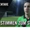 Die Stimmen zum Spiel | FC St. Pauli U23 – Hannover 96 U23 (11. Spieltag, Regionalliga Nord)