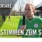 Die Stimmen zum Spiel FC St. Pauli U23- SV Werder Bremen U23 (28.Spieltag, Regionalliga Nord)