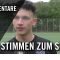 Die Stimmen zum Spiel | FC Teutonia 05 U19 – FC St. Pauli U19 (Viertelfinale, Pokal)