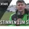 Die Stimmen zum Spiel | FV Bad Vilbel – SV Rot-Weiss Hadamar (25. Spieltag, Hessenliga)