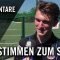 Die Stimmen zum Spiel (Germania Schwanheim – FSV Frankfurt, U19 A-Junioren, Hessenliga)