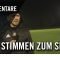 Die Stimmen zum Spiel | Hamm United – Bramfelder SV (14. Spieltag, Landesliga Hansa)