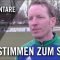 Die Stimmen zum Spiel | Holzwickeder SC – SpVgg. Erkenschwick (19. Spieltag, Westfalenliga 2)