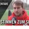 Die Stimmen zum Spiel | Hombrucher SV U16 – TSC Eintracht Dortmund U16 (B-Junioren Bezirksliga)