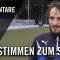 Die Stimmen zum Spiel | HSV Barmbek-Uhlenhorst – SC Alstertal-Langenhorn (Testspiel)