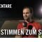 Die Stimmen zum Spiel I Eimsbütteler TV – TSV Sasel II (11. Spieltag, Bezirksliga Nord)
