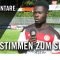 Die Stimmen zum Spiel I FC St. Pauli II – SV Drochtersen/Assel (6. Spieltag, Regionalliga Nord)