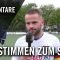 Die Stimmen zum Spiel I FC Teutonia 05 Ottensen – TuS Dassendorf (Halbfinale, Pokal 1. Herren)