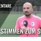 Die Stimmen zum Spiel | Inter 2000 – Hamm United FC (10. Spieltag, Bezirksliga Süd)