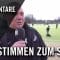 Die Stimmen zum Spiel (Mariendorfer SV – Berliner SC, Berliner Pokal, Achtelfinale) | SPREEKICK.TV