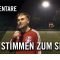 Die Stimmen zum Spiel | Oststeinbeker SV – ASV Bergedorf 85 (18. Spieltag, Kreisliga 3)