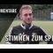 Die Stimmen zum Spiel | SC Condor U19 – TSC Wellingsbüttel U19 (24. Spieltag, A-Oberliga)