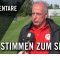 Die Stimmen zum Spiel | SC Hessen Dreieich – SG Rot-Weiss Frankfurt (33. Spieltag, Hessenliga)
