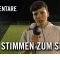 Die Stimmen zum Spiel | SC Sperber – Eimsbütteler TV (3. Spieltag, Bezirksliga Nord)