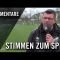Die Stimmen zum Spiel (SC Victoria Hamburg – SC Condor, Oberliga Hamburg) | ELBKICK.TV
