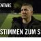 Die Stimmen zum Spiel | SG 08 Praunheim – FV Saz-Rock FFM (Viertelfinale, Kreispokal Frankfurt)