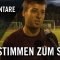 Die Stimmen zum Spiel (SG Concordia Eschersheim – FC Kalbach, Finale)