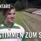 Die Stimmen zum Spiel (SG Rodheim – FC Olympia Fauerbach II, Kreisliga A, Friedberg)  | MAINKICK.TV