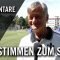Die Stimmen zum Spiel | SG Rot-Weiss Frankfurt U19 – SV Darmstadt 98 U19 (1. Spieltag, Hessenliga)