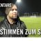 Die Stimmen zum Spiel | SG Rot-Weiss Frankfurt – TSV Lehnerz (12 Spieltag Hessenliga)
