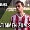 Die Stimmen zum Spiel (SG Rot-Weiss Frankfurt – Eintracht Stadtallendorf, Hessenliga)  | MAINKICK.TV