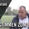 Die Stimmen zum Spiel | SG Sossenheim – TUS Niederjosbach (29. Spieltag, Kreisliga A Maintaunus)