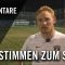 Die Stimmen zum Spiel | SpVgg Haidhausen – SV Reichertsheim (12. Spieltag, Bezirksliga Ost)