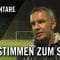 Die Stimmen zum Spiel (SV Empor Berlin – Sp. Vg. Blau Weiß 90, Berlin-Liga) | SPREEKICK.TV