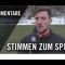 Die Stimmen zum Spiel | SV Heimstetten – TSV Wasserburg