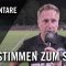 Die Stimmen zum Spiel | Tennis Borussia Berlin – SC Staaken (4. Spieltag, NOFV-Oberliga Nord)