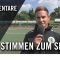 Die Stimmen zum Spiel | TSV Rudow – SC Staaken (Testspiel)