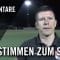 Die Stimmen zum Spiel (TSV Rudow – 1.FC Wilmersdorf, Berlin-Liga) | SPREEKICK.TV